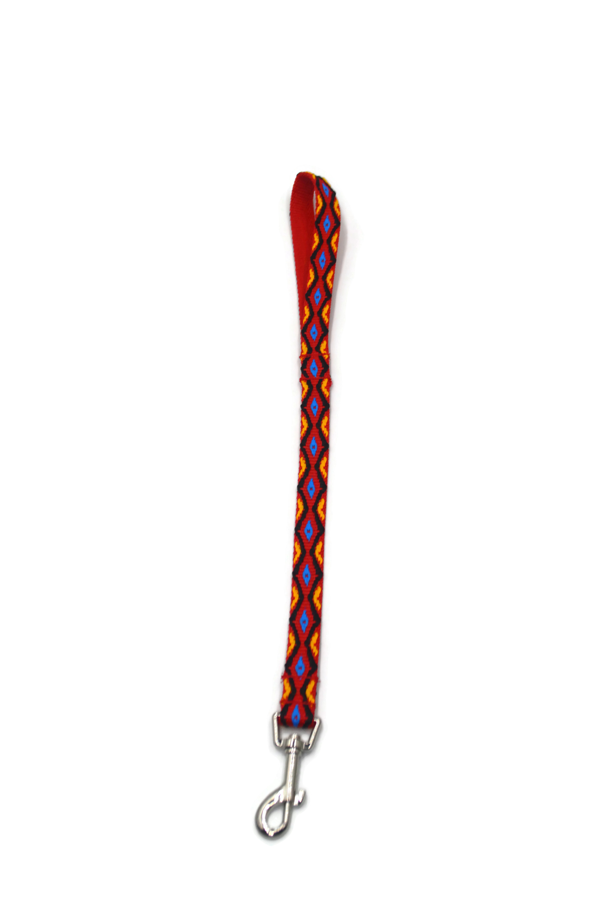Pejcz dla psa taśma romb 20mm/50cm