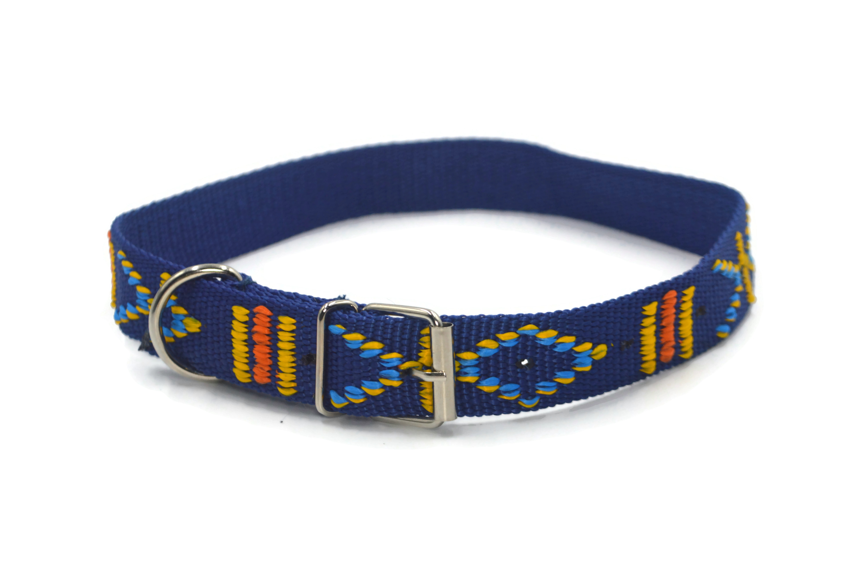 Obroża  indiańska metal 25mm/44-59cm