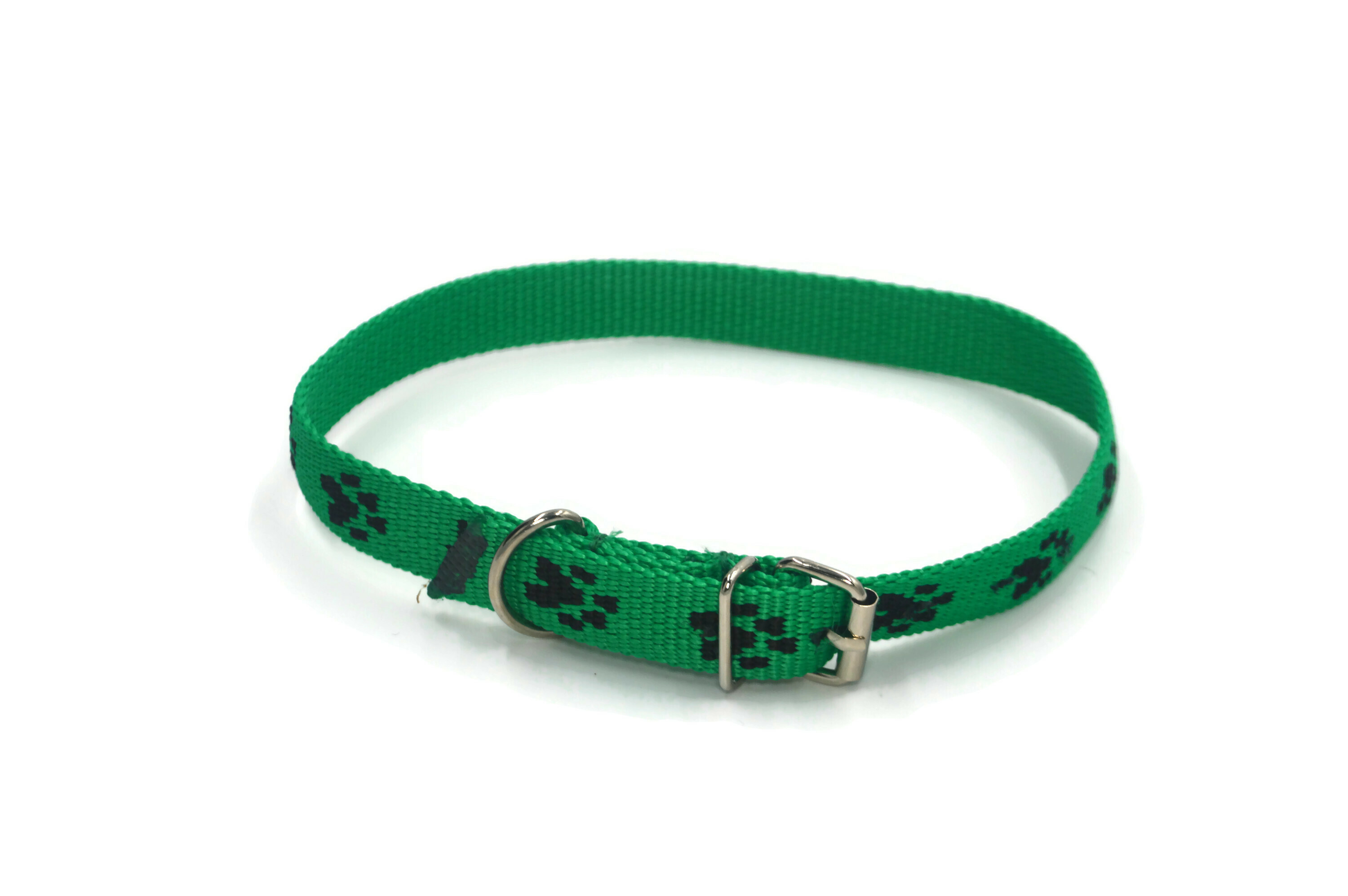 Obroża dla psa łapki metał 20mm/43-51cm