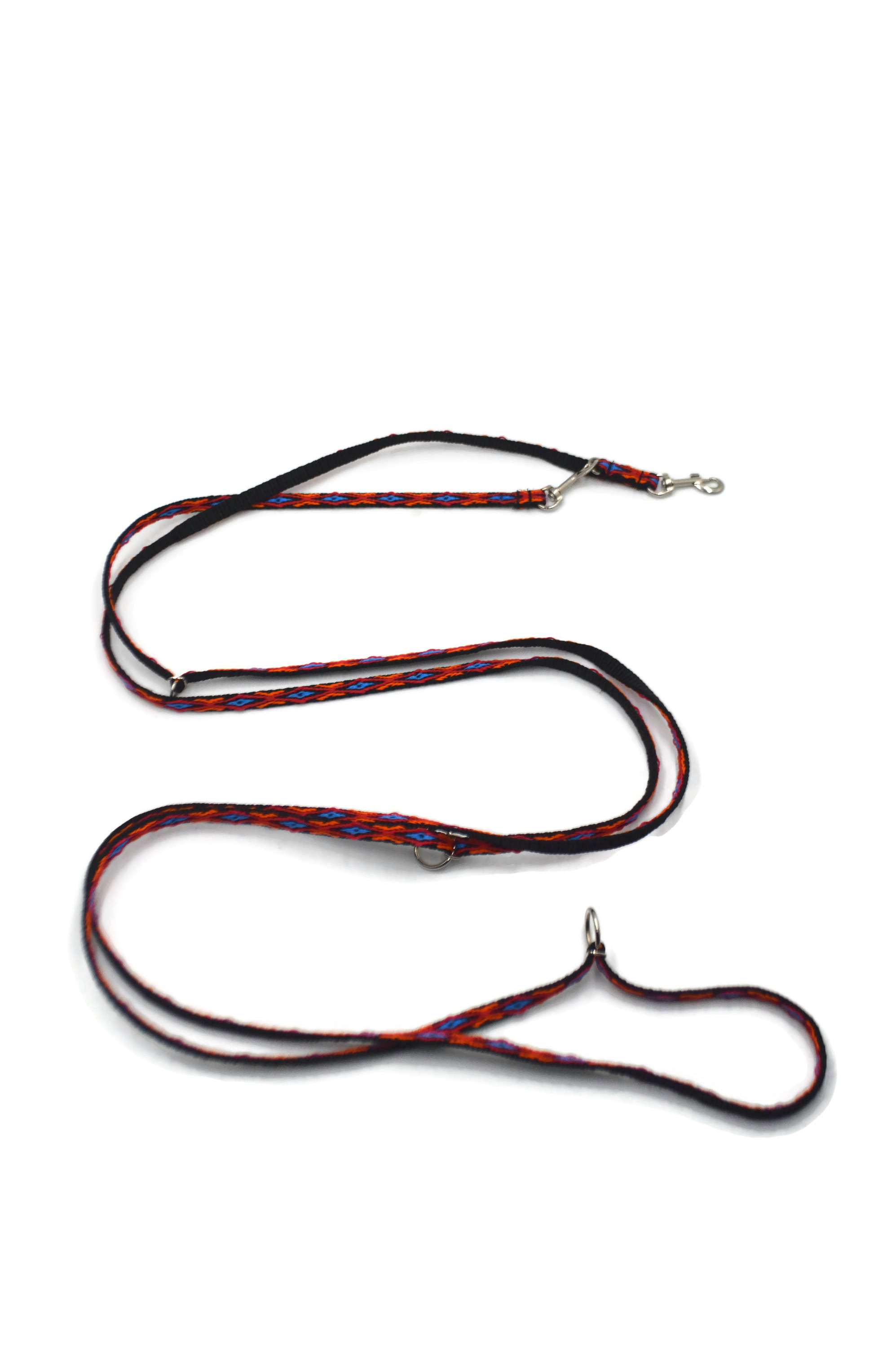 Smycz taśma romb 10mm/330cm