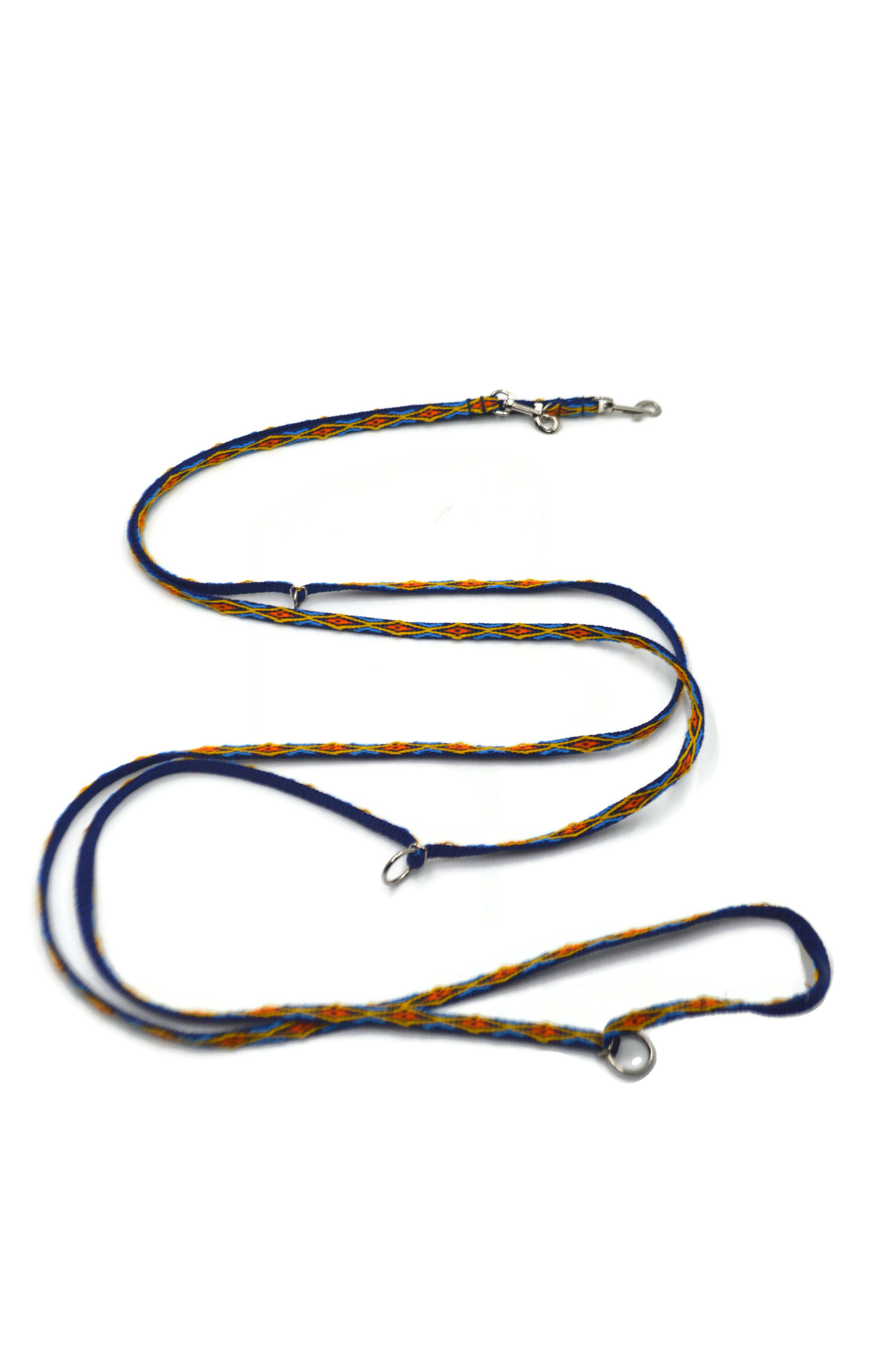 Smycz taśma romb 10mm/330cm
