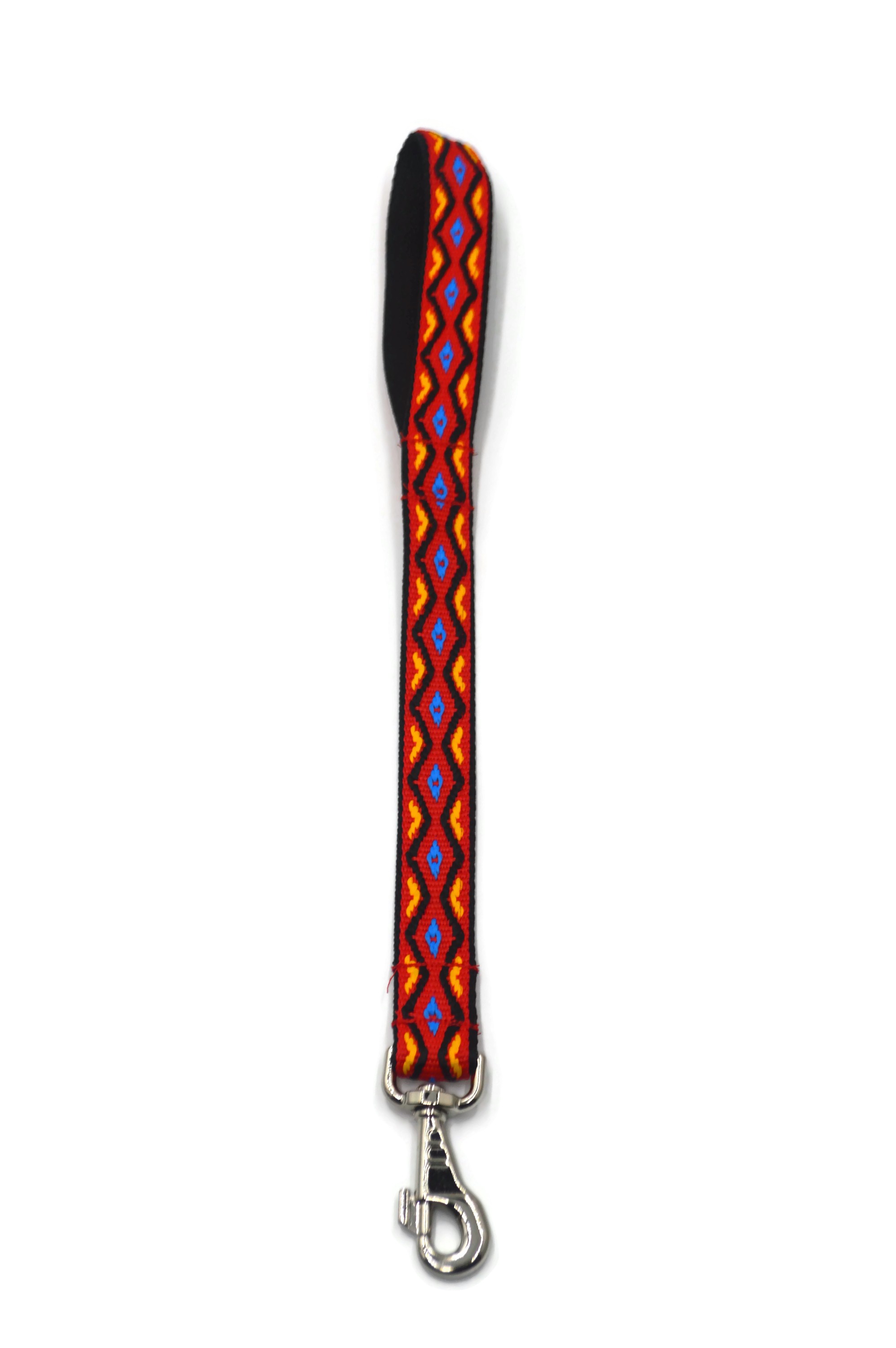 Pejcz dla psa, taśma podwójna romb 30mm/50cm