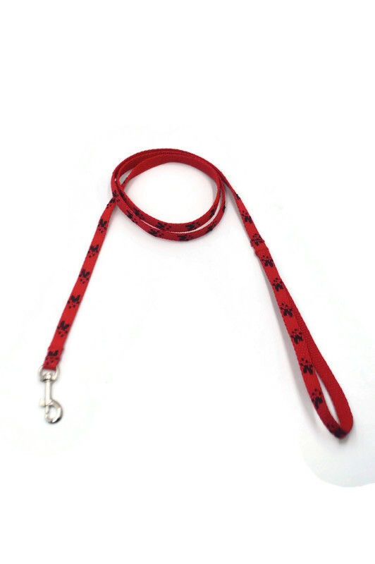 Smycz łapki 10mm/130cm