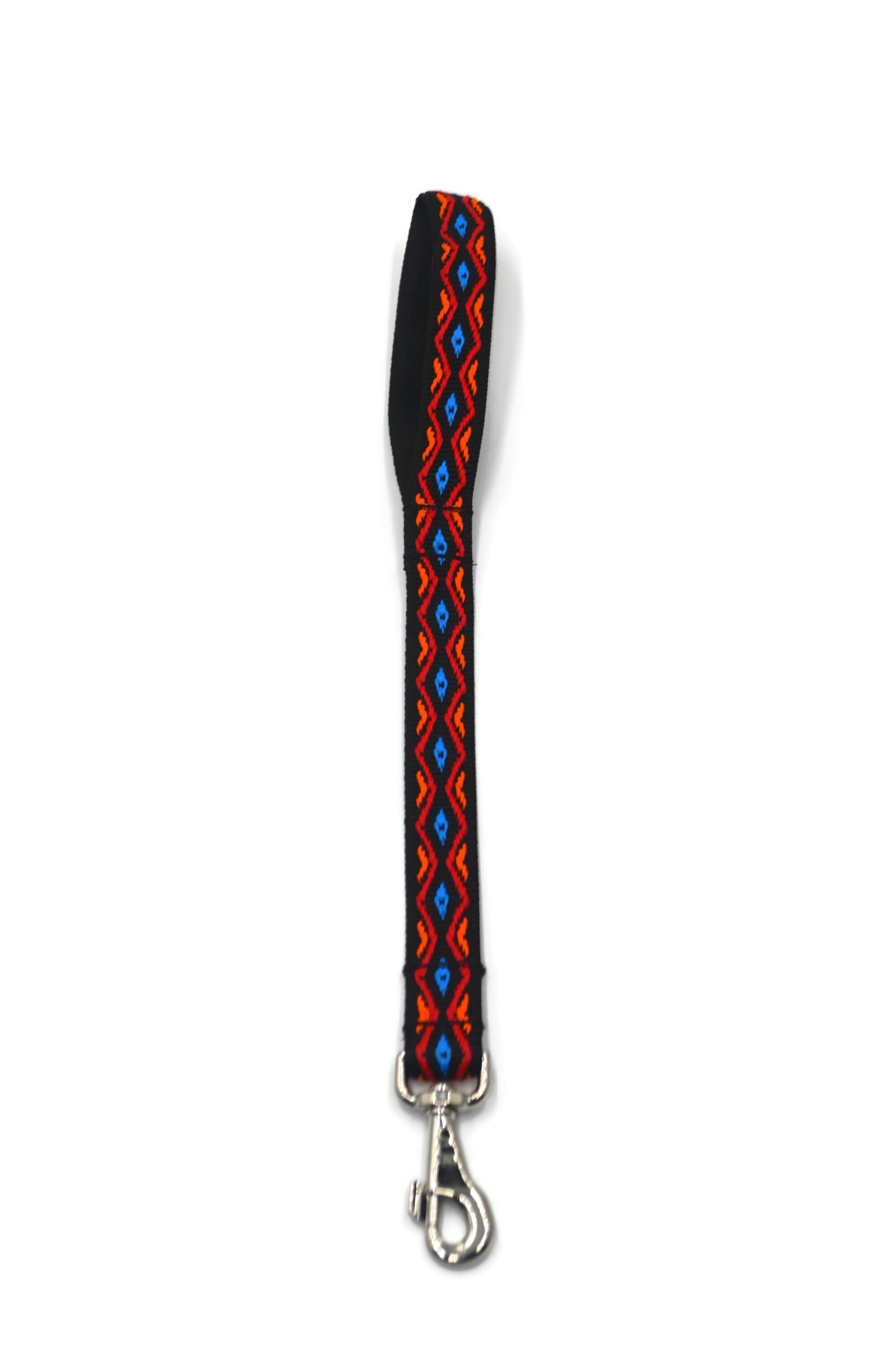 Pejcz dla psa, taśma podwójna romb 30mm/50cm