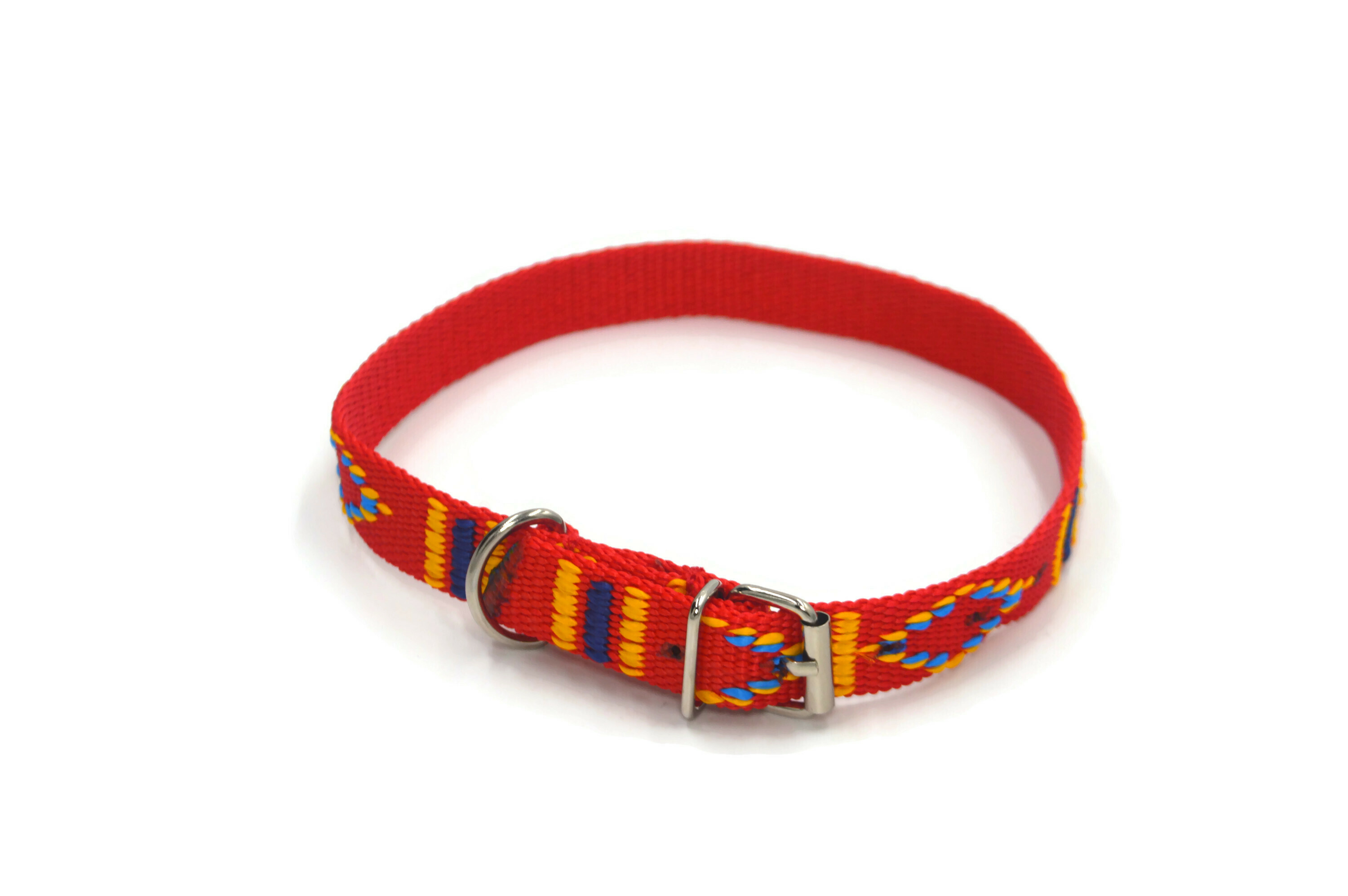 Obroża  indiańska metal 20mm/43-51cm