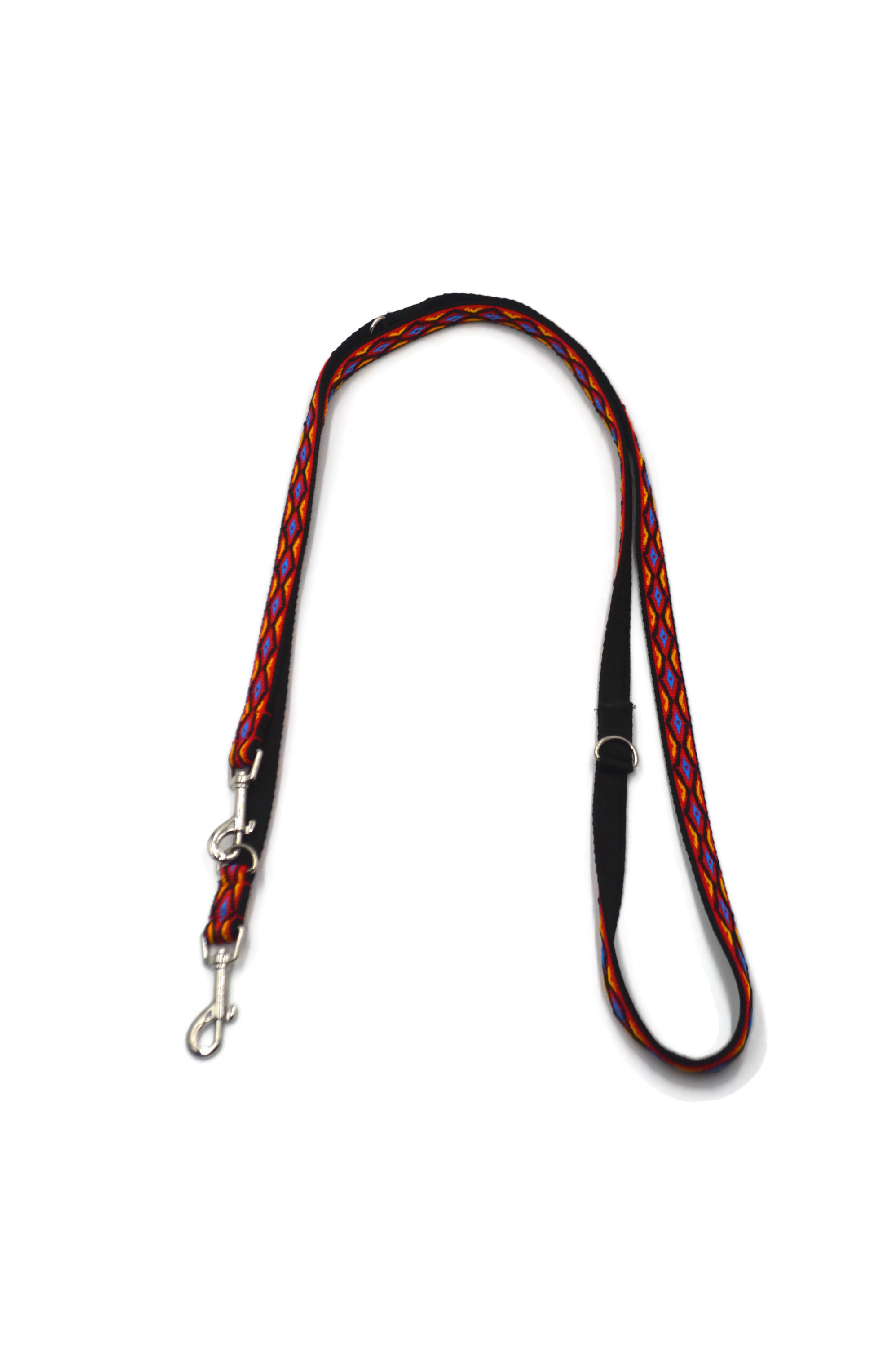 Smycz podwójna romb 20mm/220cm