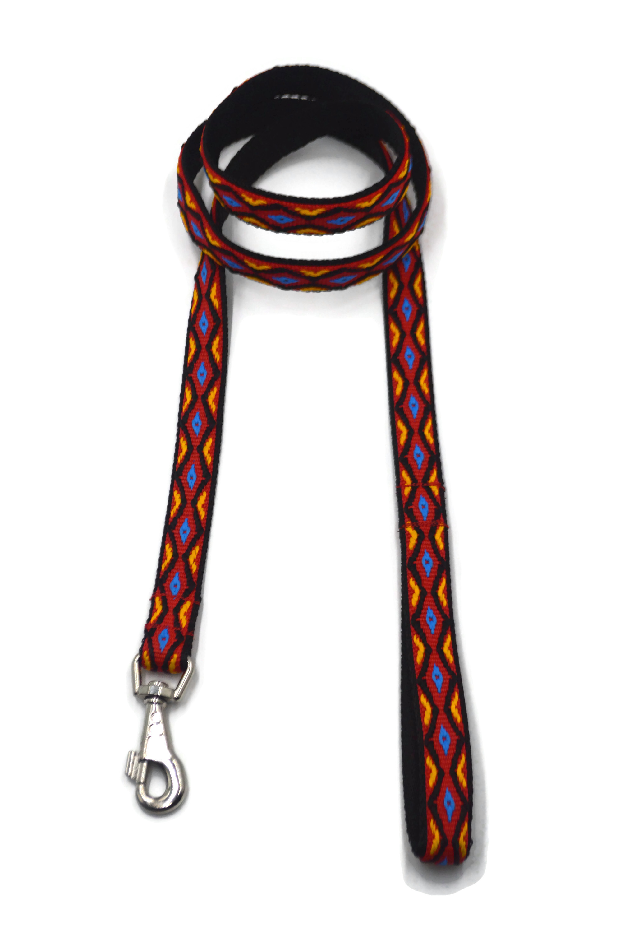 Smycz podwójna romb 25mm/180cm