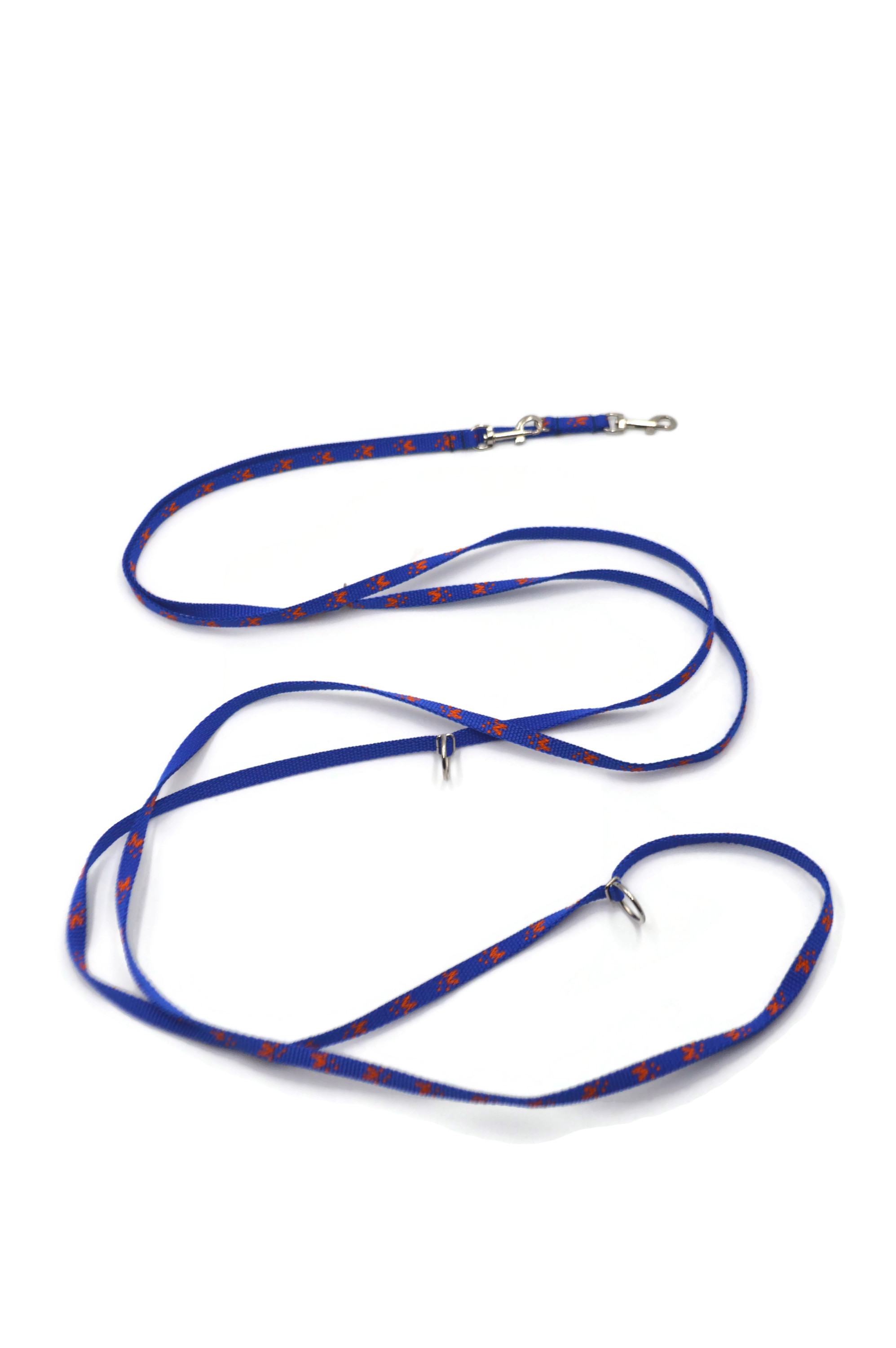Smycz taśma łapki 10mm/330cm
