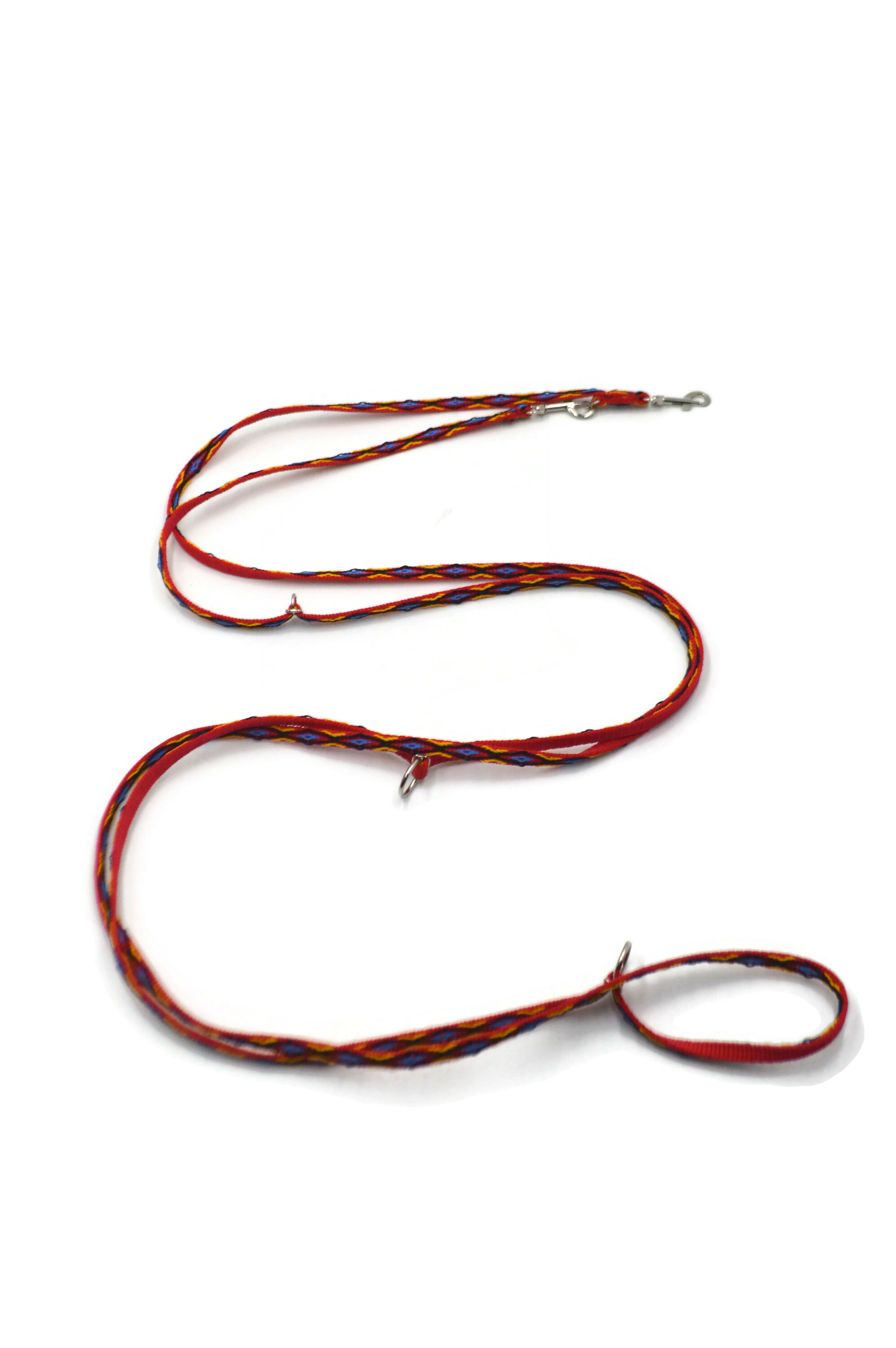 Smycz taśma romb 10mm/330cm