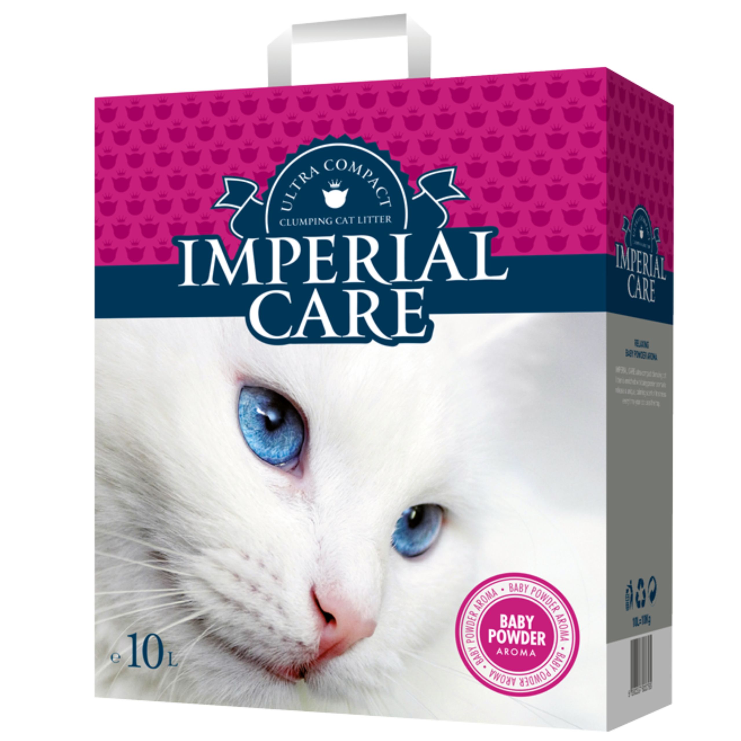 ŻWIREK DLA KOTA IMPERIAL CARE CLUMPING BABY POWDER BENTONITOWY CHŁONNY 10 L