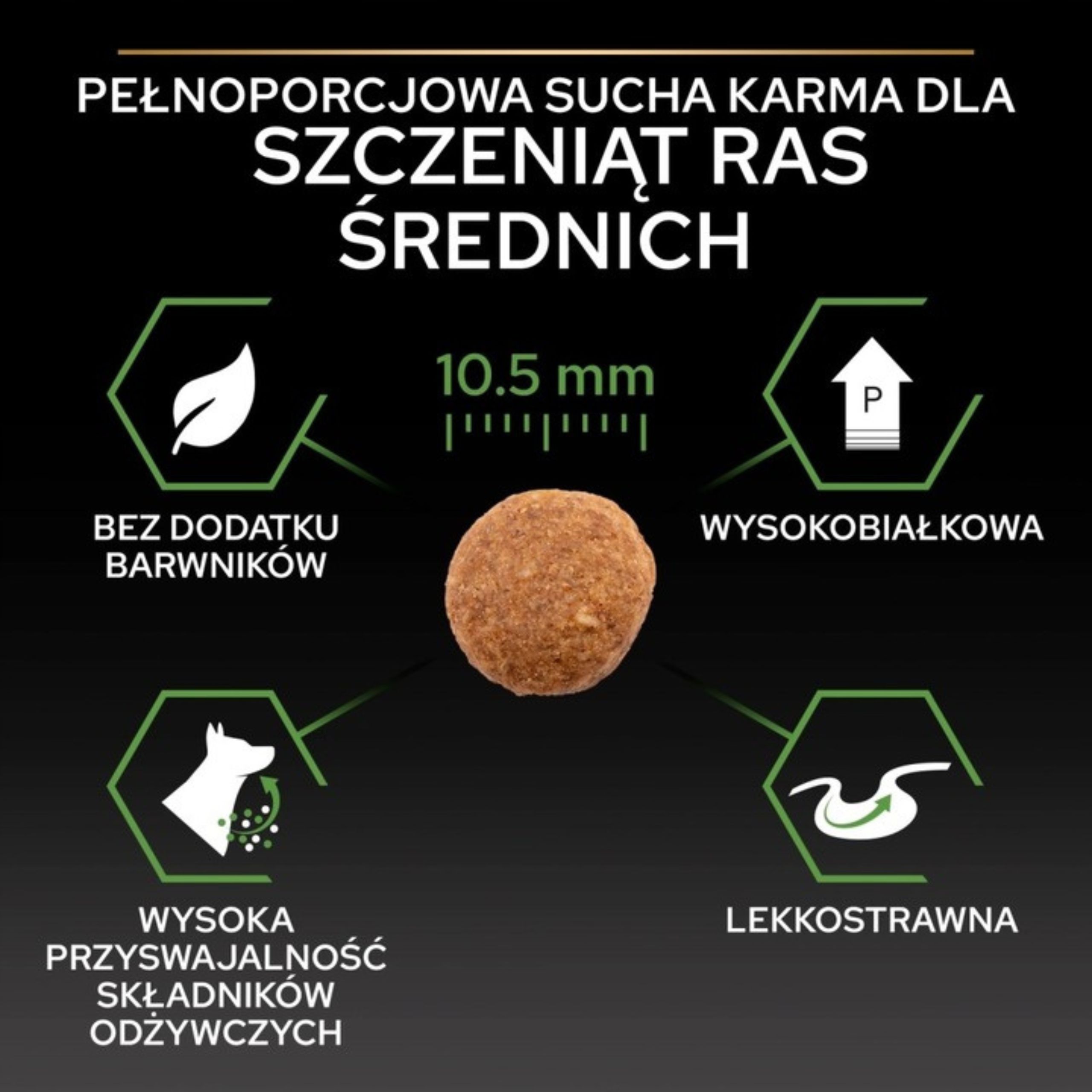 KARMA DLA PSA PURINA PRO PLAN MEDIUM PUPPY HEALTHY START KURA 12KG SZCZENIĘ