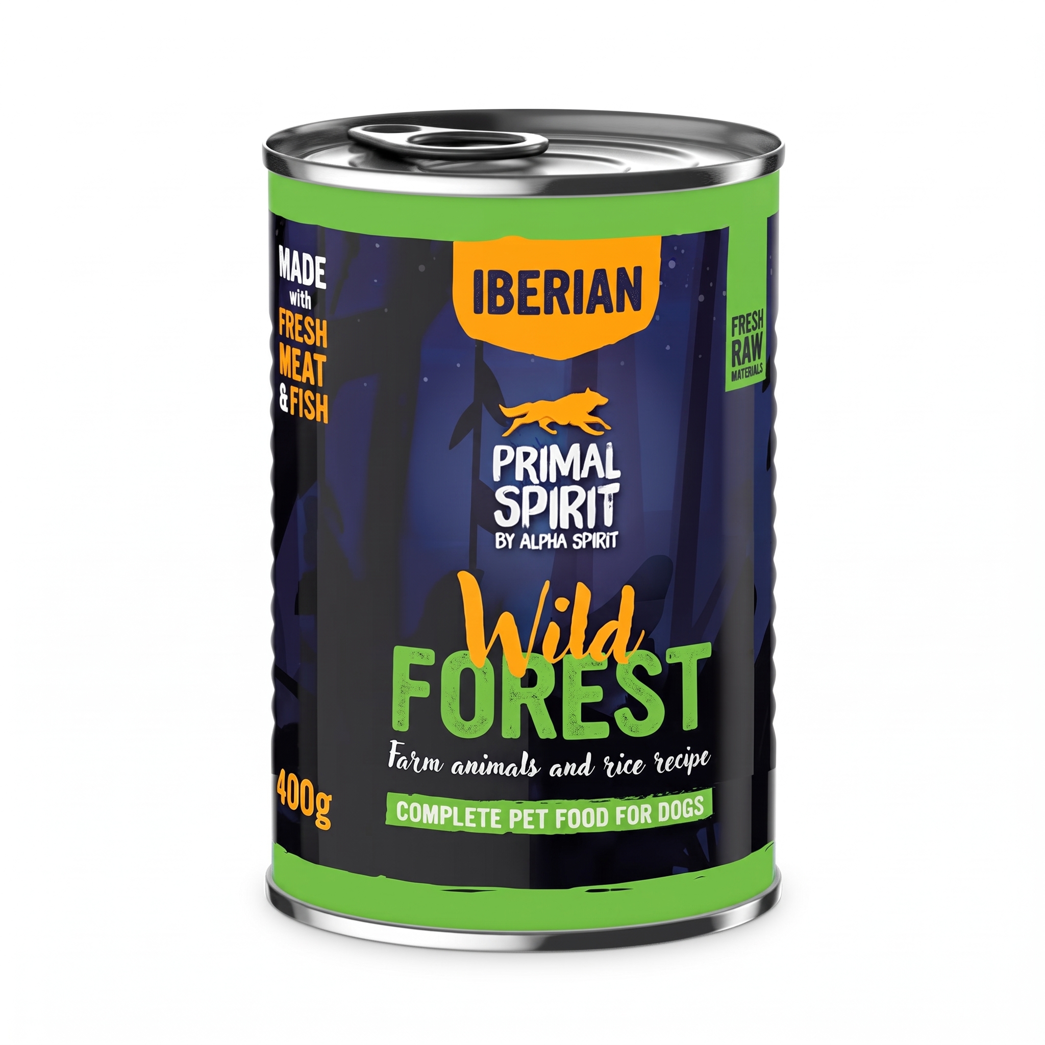 Mokra karma dla psa Primal Spirit Iberian Wild Forest dorosły 400g indyk