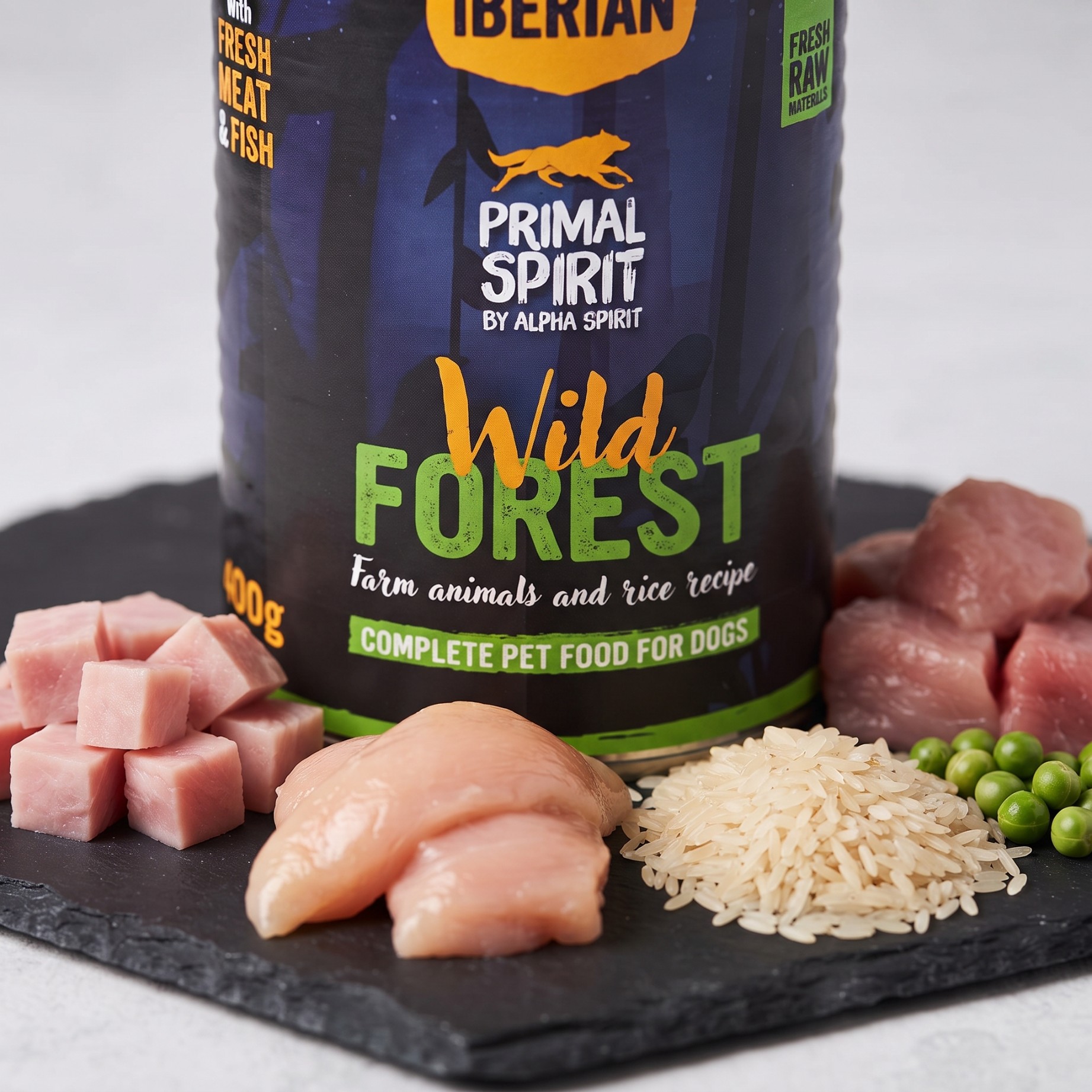Mokra karma dla psa Primal Spirit Iberian Wild Forest dorosły 400g indyk