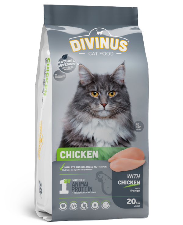 Divinus Cat Meat Chicken dla kotów dorosłych 2kg