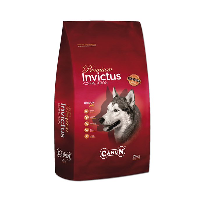 Canun Invictus 20kg karma premium dla psa z jagnięciną i rybą