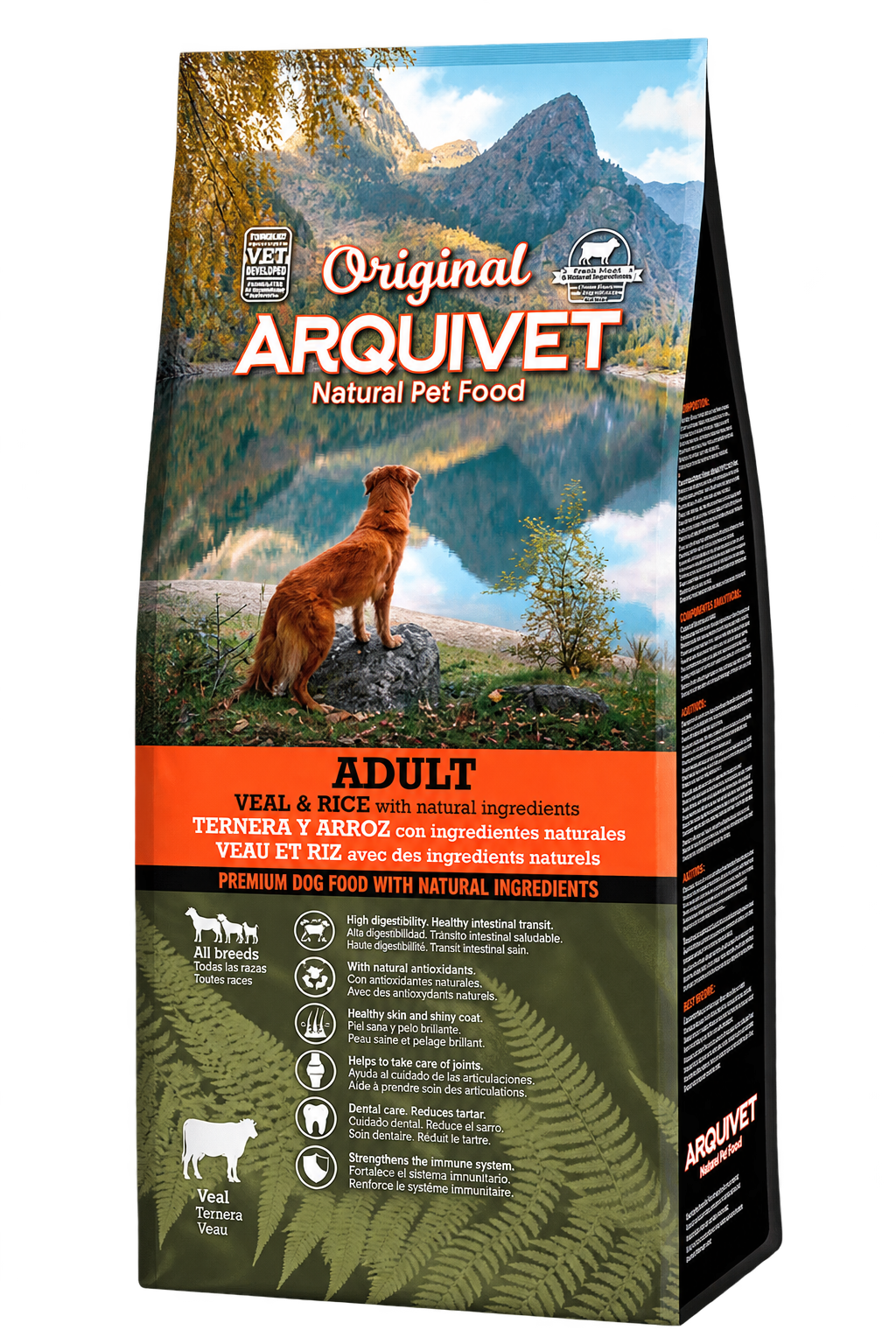 ARQUIVET Original cielęcina z ryżem 12 kg