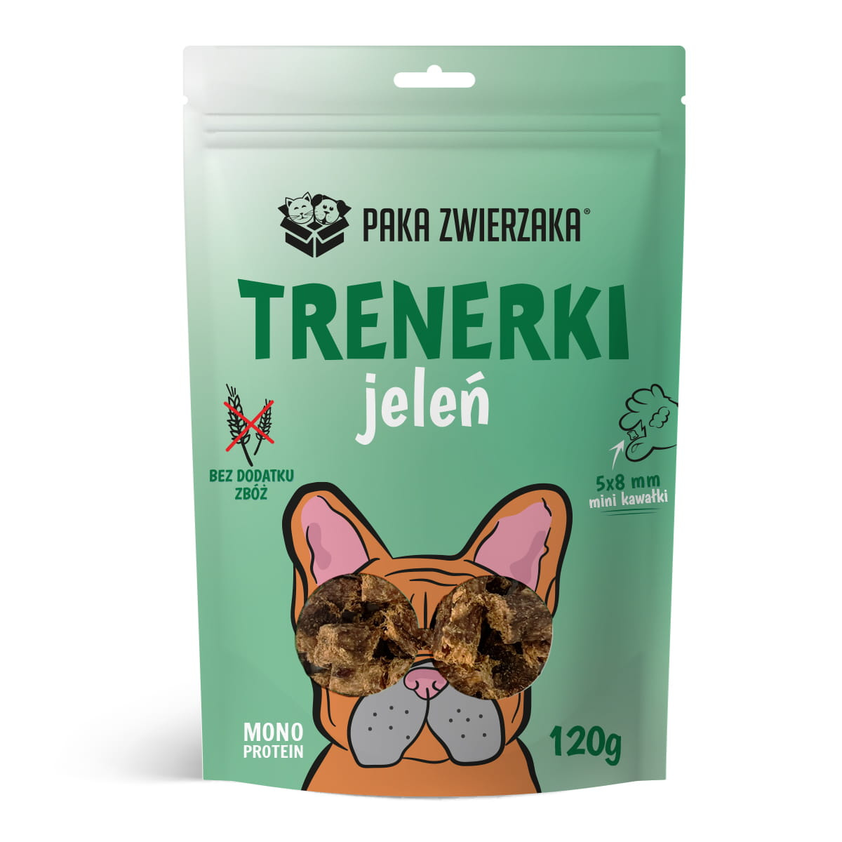 Paka Zwierzaka Trenerki Przysmak Dla Psów Jeleń 120g