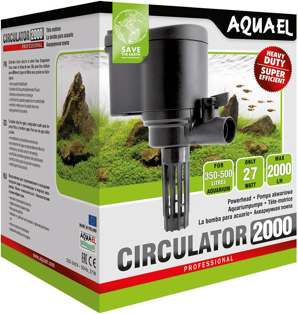 AQUAEL Circulator 2000 - Pompa Wirnikowa Do Akwarium