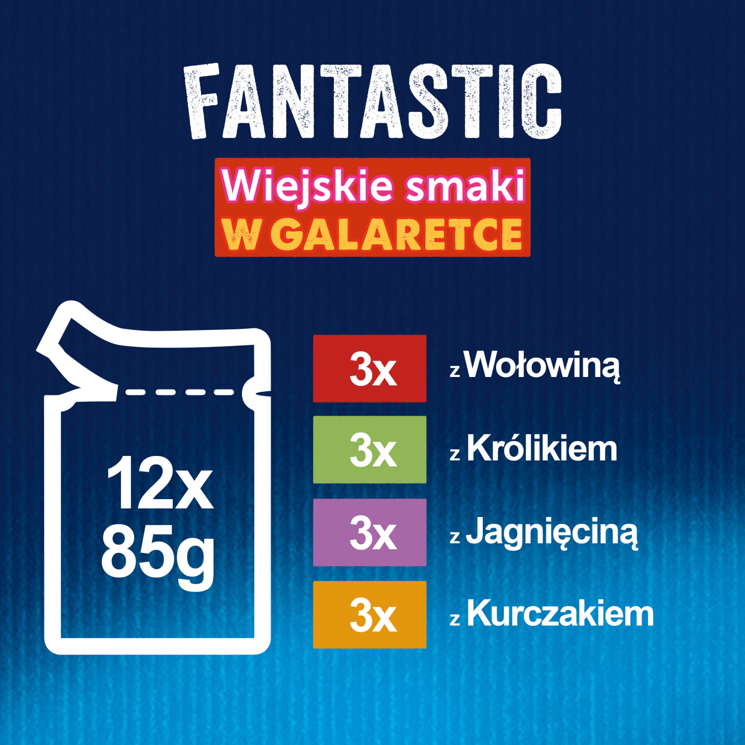 Felix Fantastic Wiejskie Smaki W Galaretce 12x85g