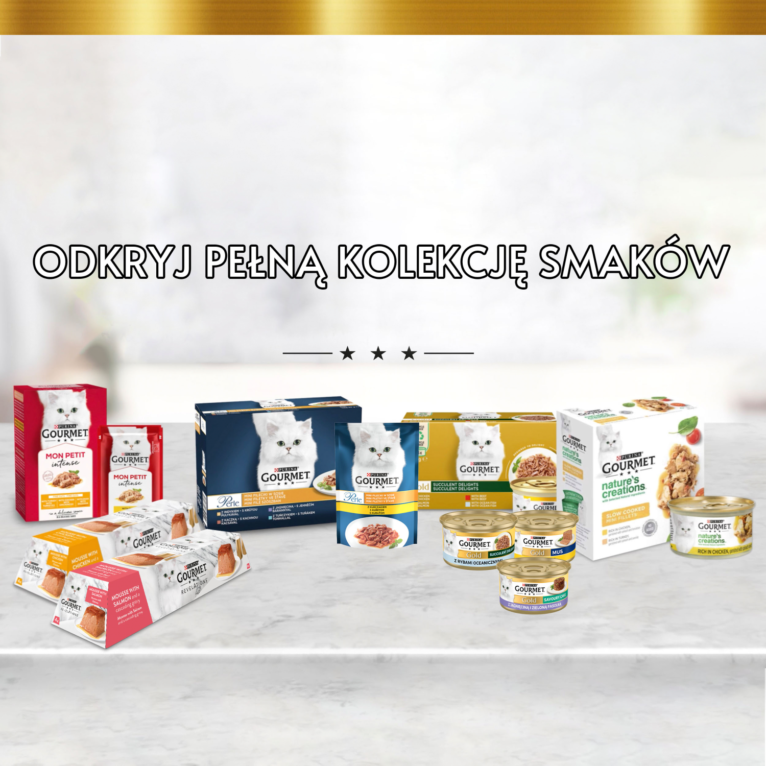 GOURMET Revelations Delikatne Kawałki w Galaretce z Łososiem 2x57g
