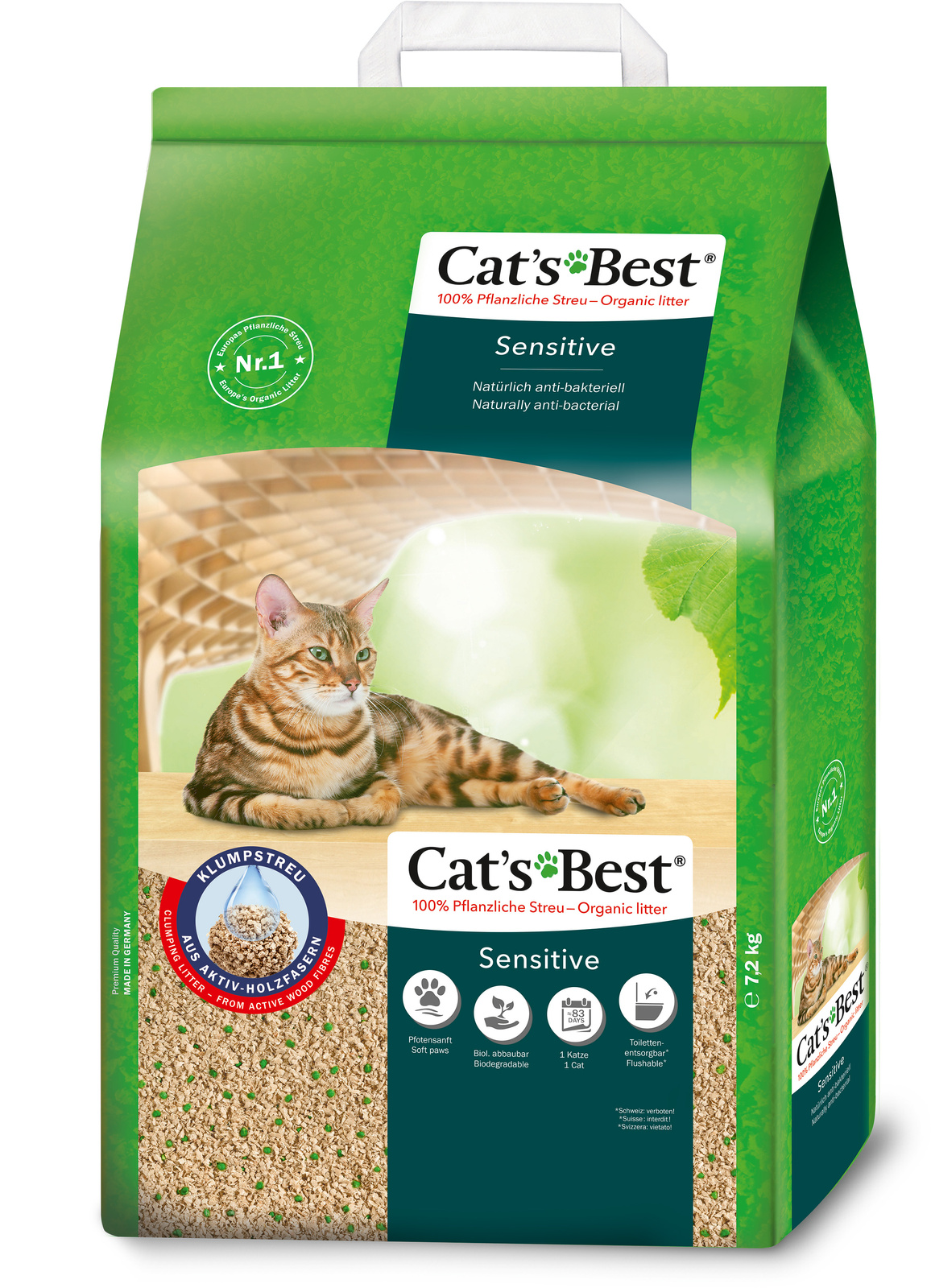 Rettenmaier Polska JRS Cats Best Sensitive 20l/7,2kg