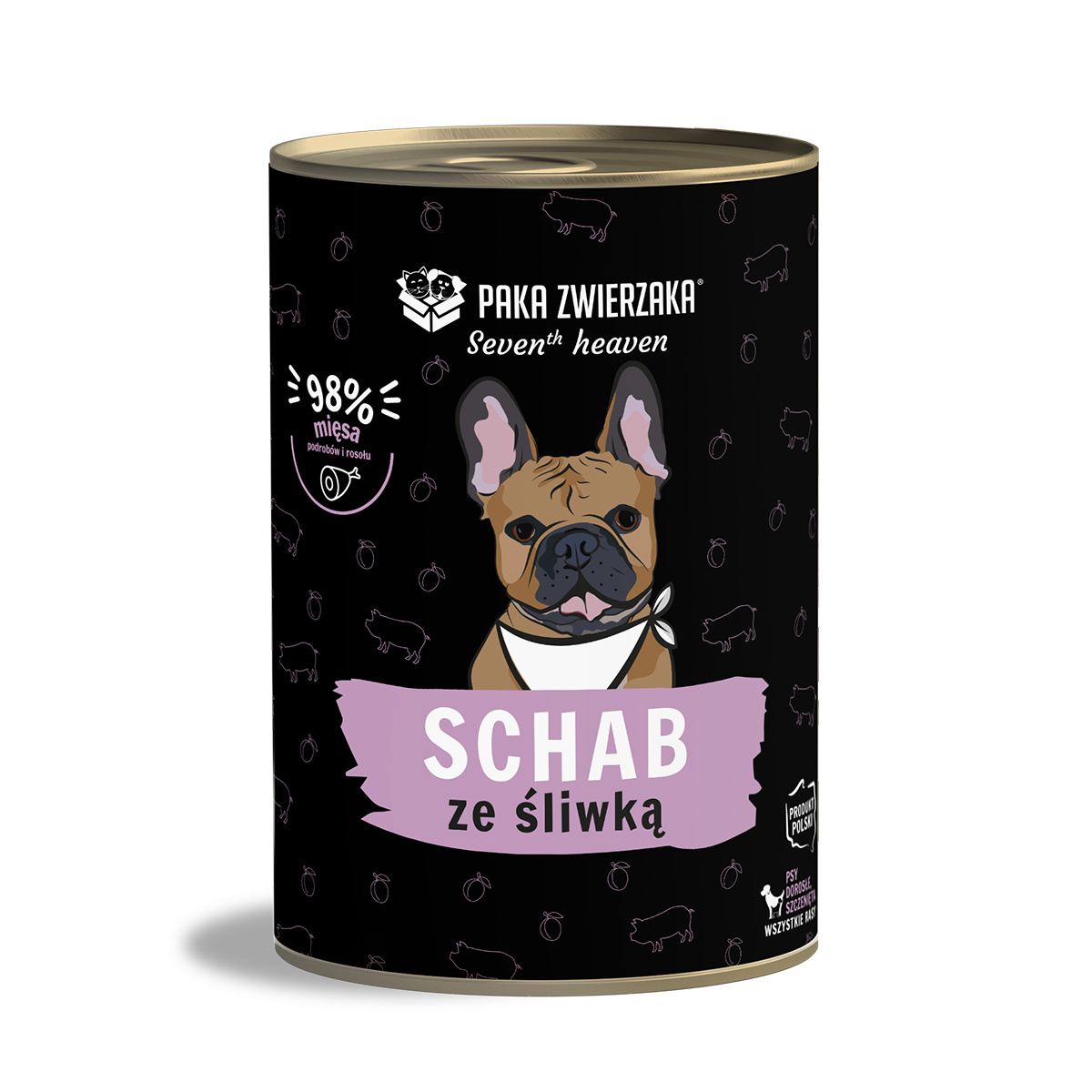 Paka Zwierzaka Seventh Heaven Schab Ze Śliwką 400g