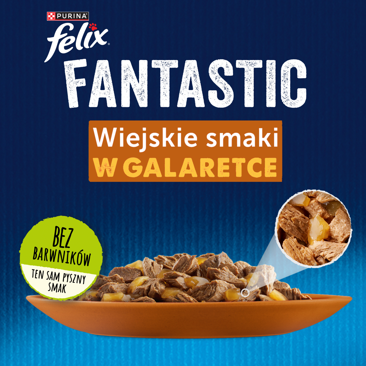 Felix Wiejskie Smaki W Galaretce Z Królikiem I Jagnięciną 4x85g