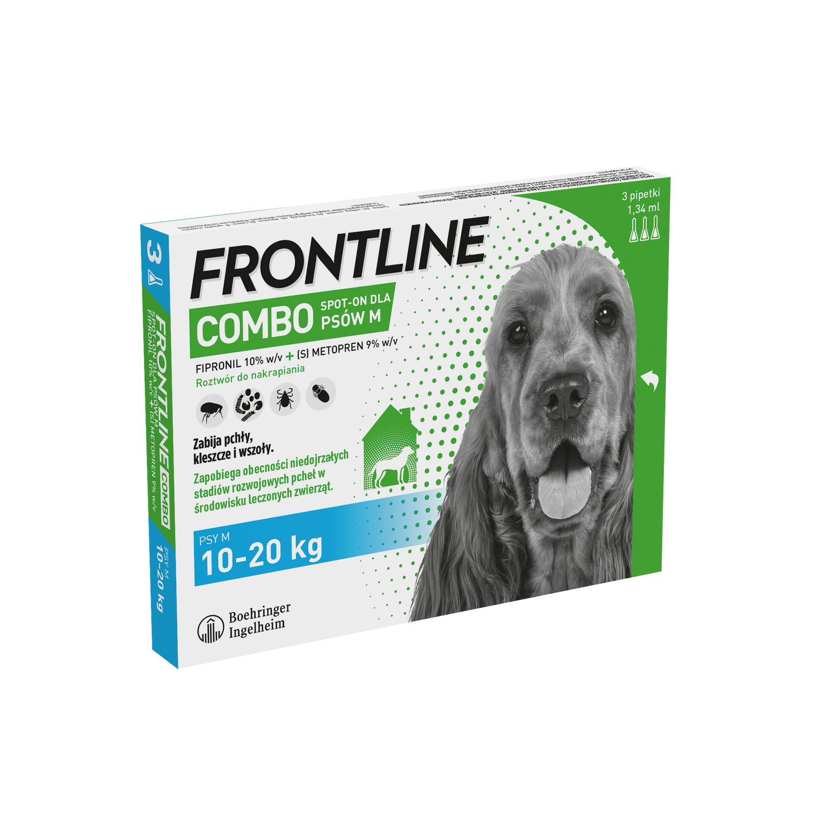 FRONTLINE Combo Spot-On Dla Psa 3x1,34ml