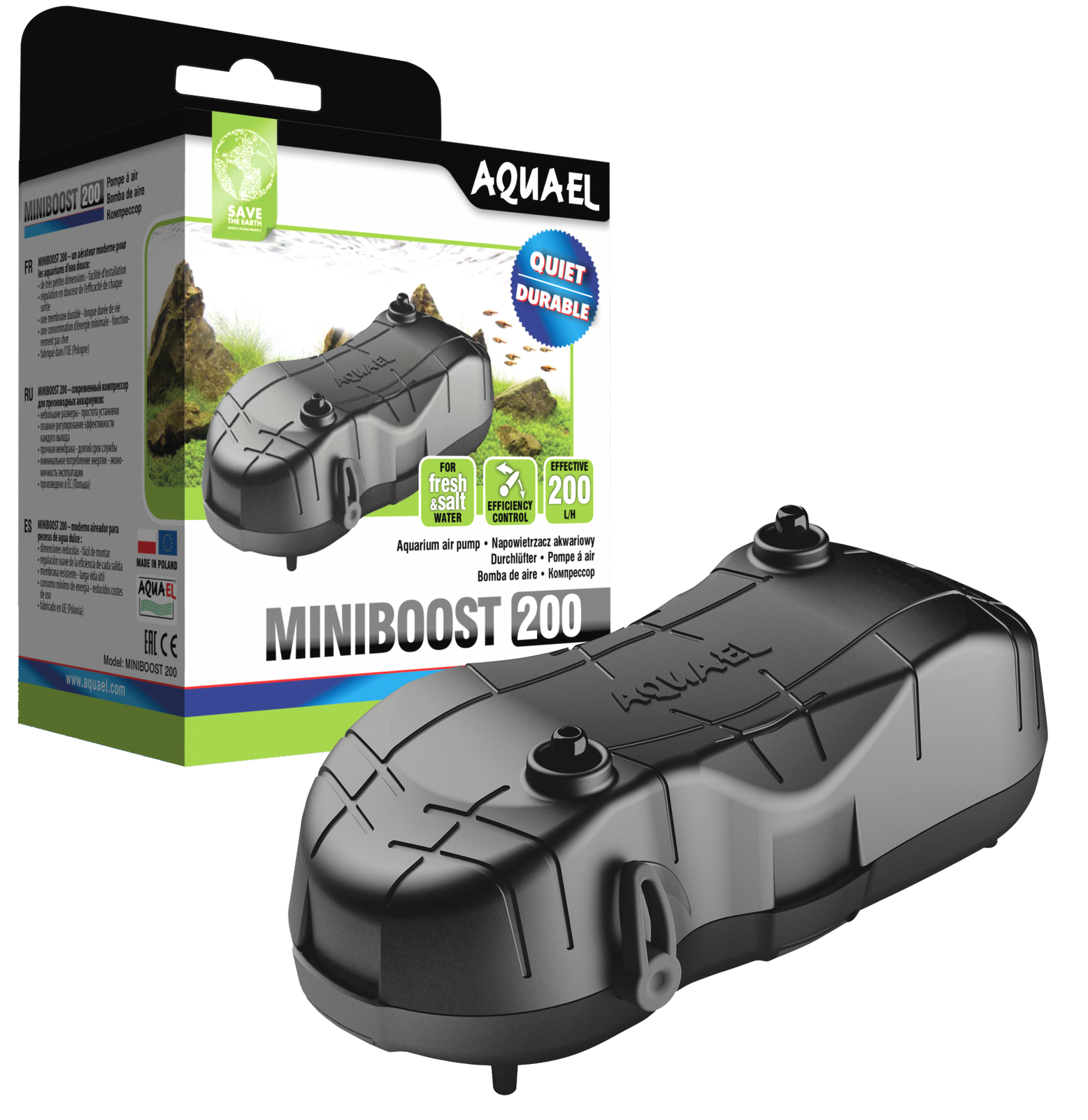 AQUAEL Napowietrzacz Miniboost 200 2,4W