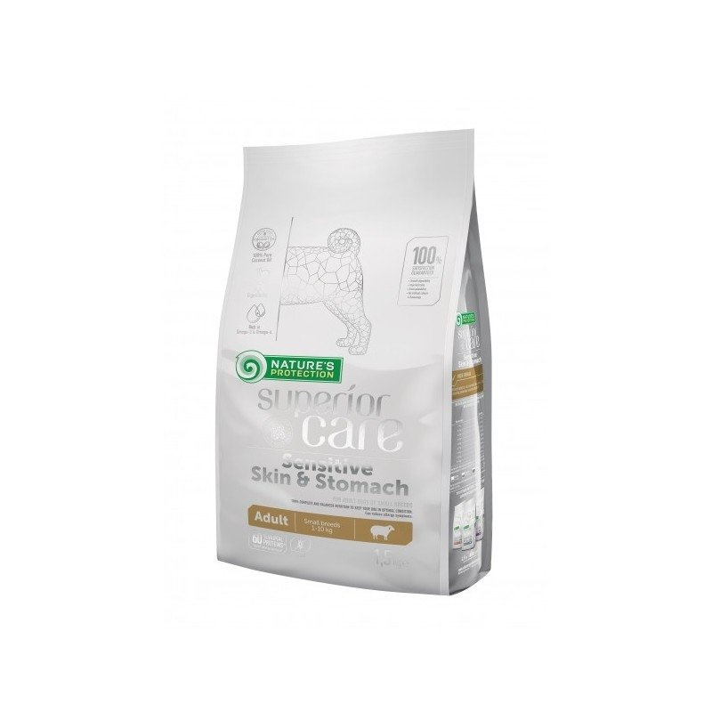 Nature’s Protection Sensitive Skin & Stomach Adult Small Breed 1,5kg
