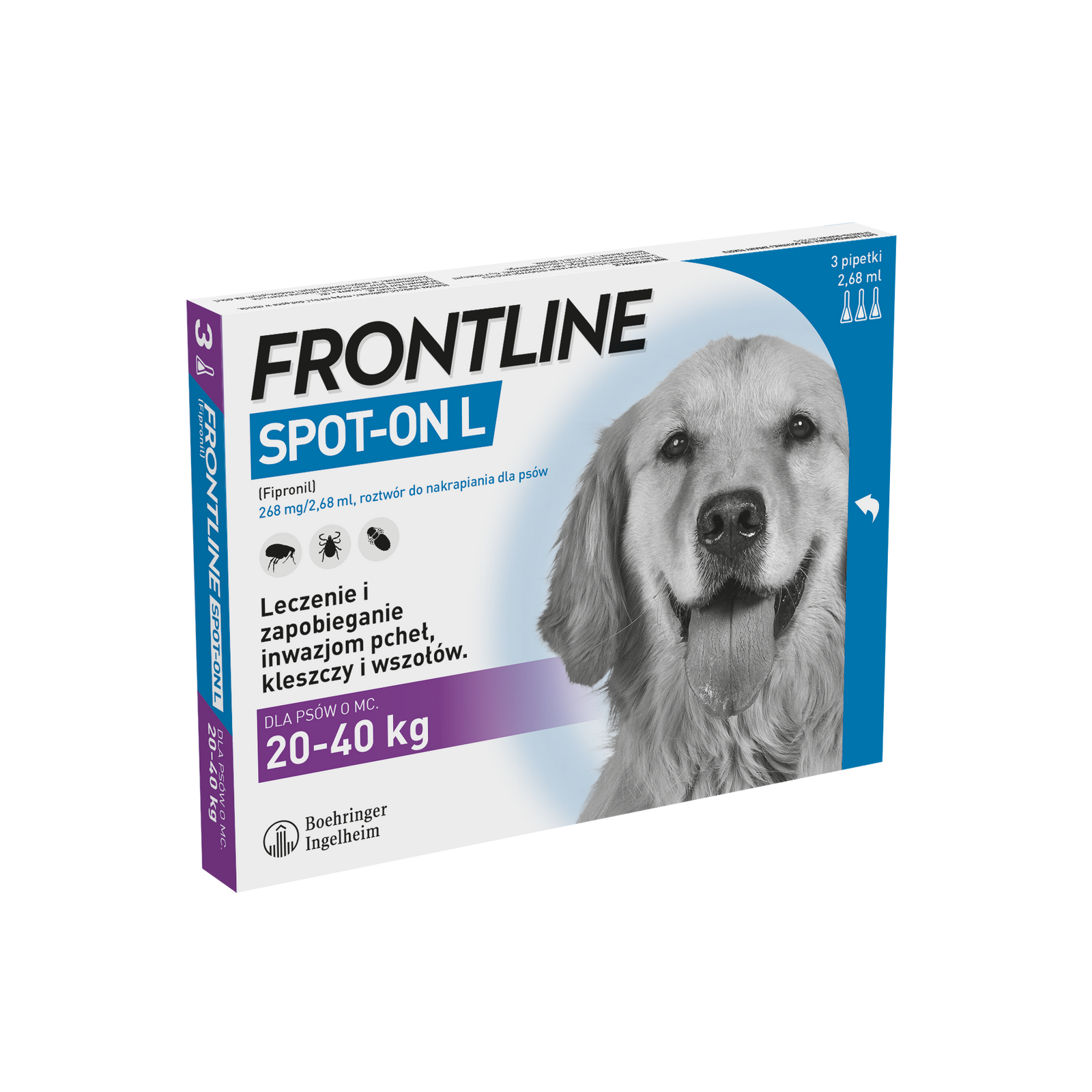 FRONTLINE Spot On Dla Psa 3x2,68ml
