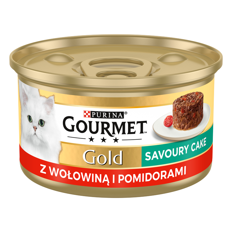 Purina Gourmet Gold wołowina w pomidorach 85g