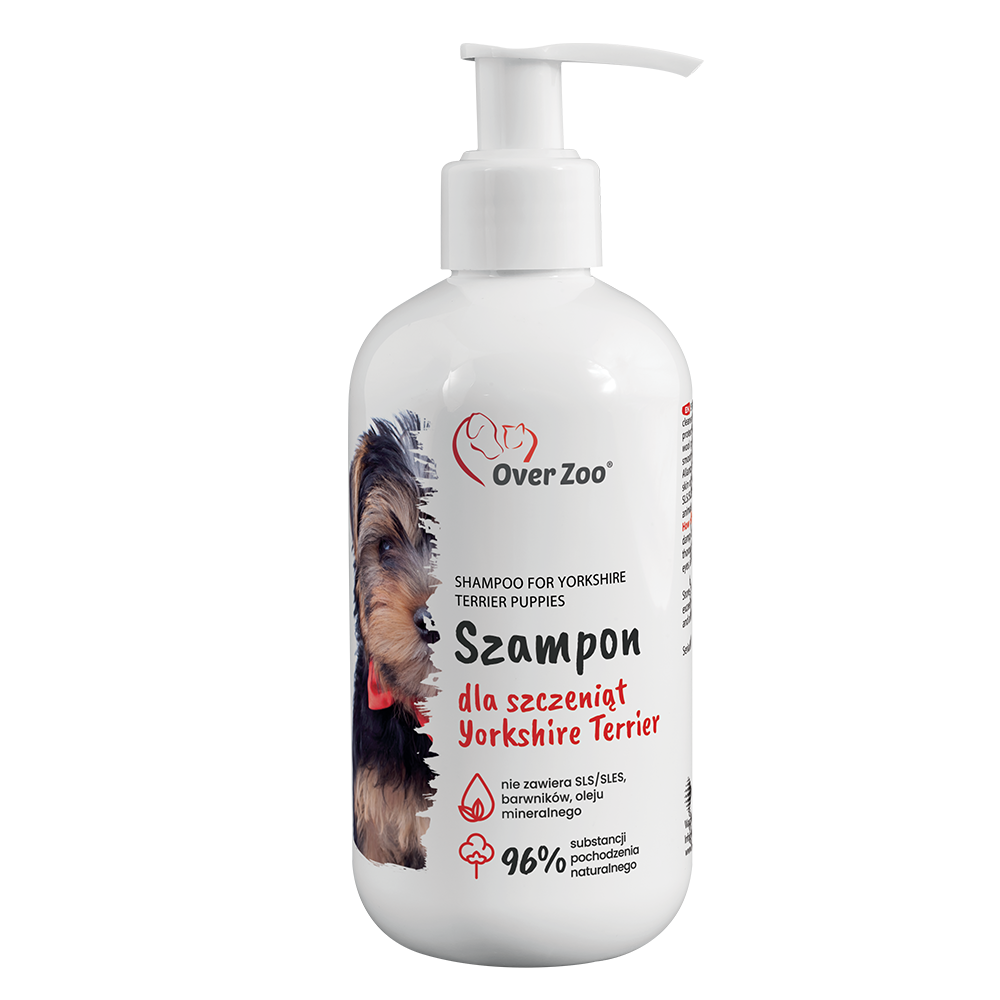 OVER ZOO Szampon Dla Szczeniąt Rasy Yorkshire Terrier 250ml