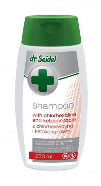 Laboratorium DermaPharm Dr Seidel Szampon Z Chlorheksydyną I Ketokonazolem 220ml