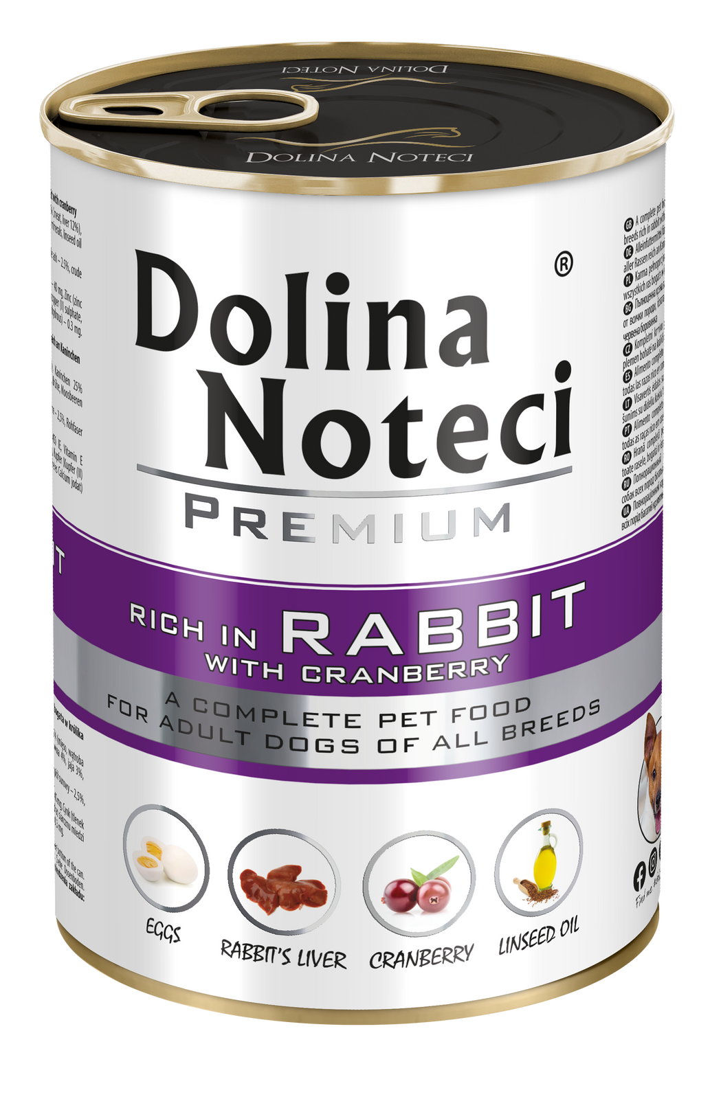 Dolina Noteci Premium Królik Z Żurawiną 400g