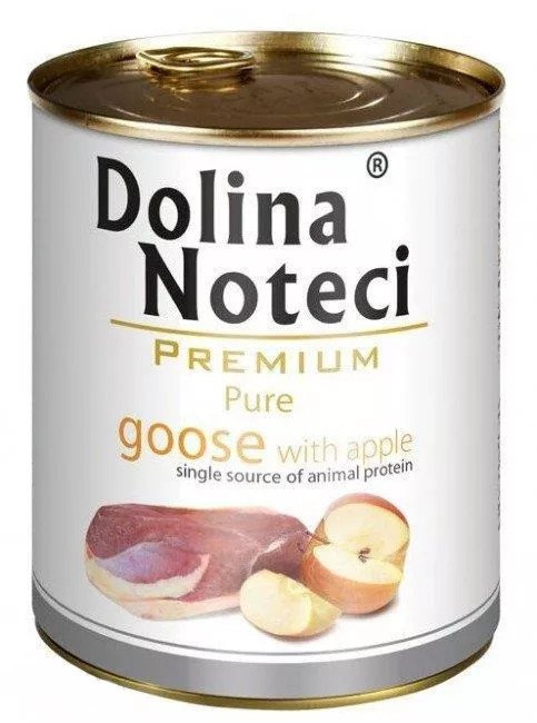Dolina Noteci Premium Pure Gęś Z Jabłkiem 800g