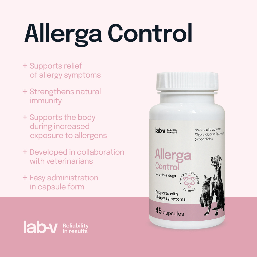 Lab-v Allerga Control Wsparcie Przy Objawach Alergii 45 Kapsułek