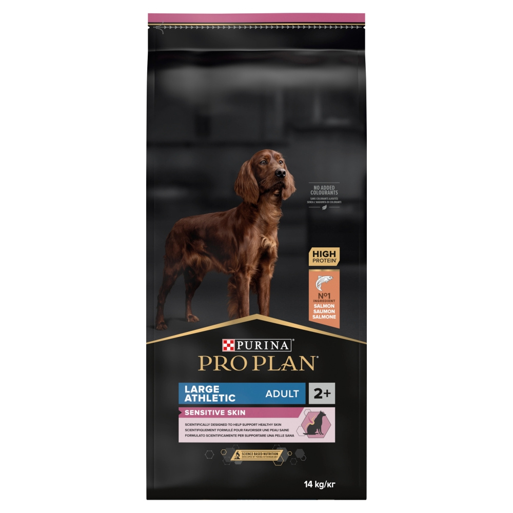 Purina Pro Plan Large Adult Athletic Optiderma Łosoś I Ryż 14kg