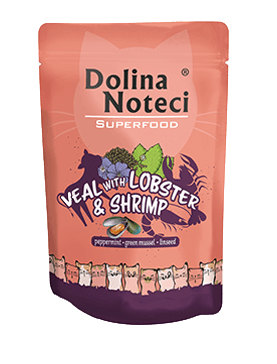 Dolina Noteci Superfood Cielęcina Z Homarem I Krewetkami 85g
