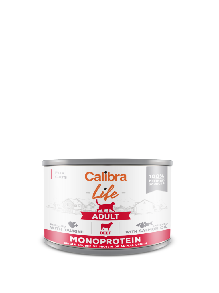 Calibra Cat Adult Life Karma Dla Kota Z Wołowiną 200g