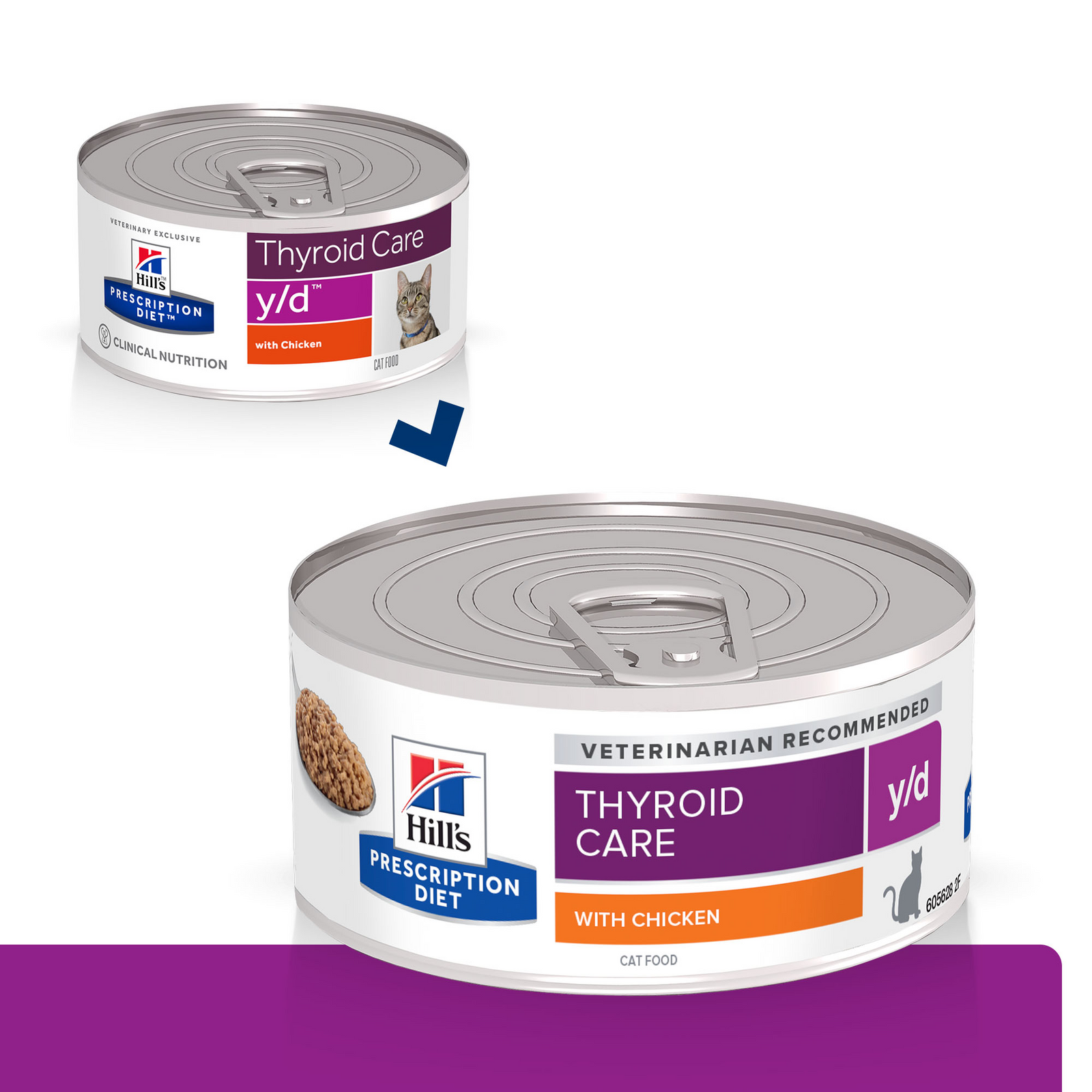 Hill's PD Prescription Diet Feline y/d 156g