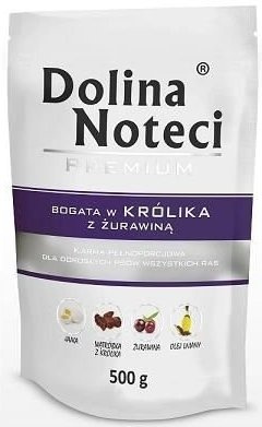 Dolina Noteci Premium Królik Z Żurawiną 500g