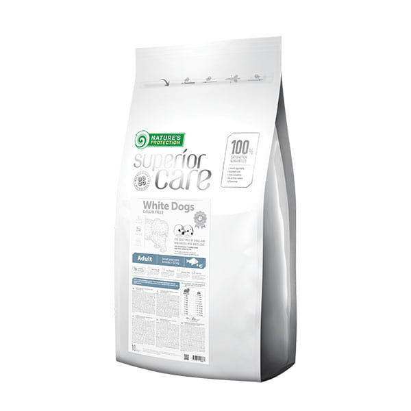 Natures Protection Superior Care Grain Free White Fish Adult Small Breeds Karma Dla Psa 10kg