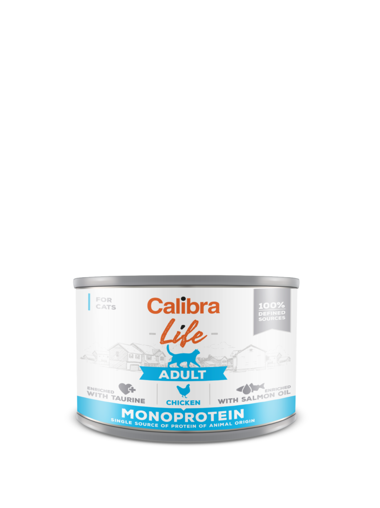 Calibra Cat Adult Life Karma Dla Kota Z Kurczakiem 200g
