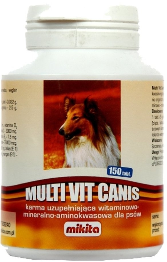 Mikita Multi Vit Canis 150 Tabletek