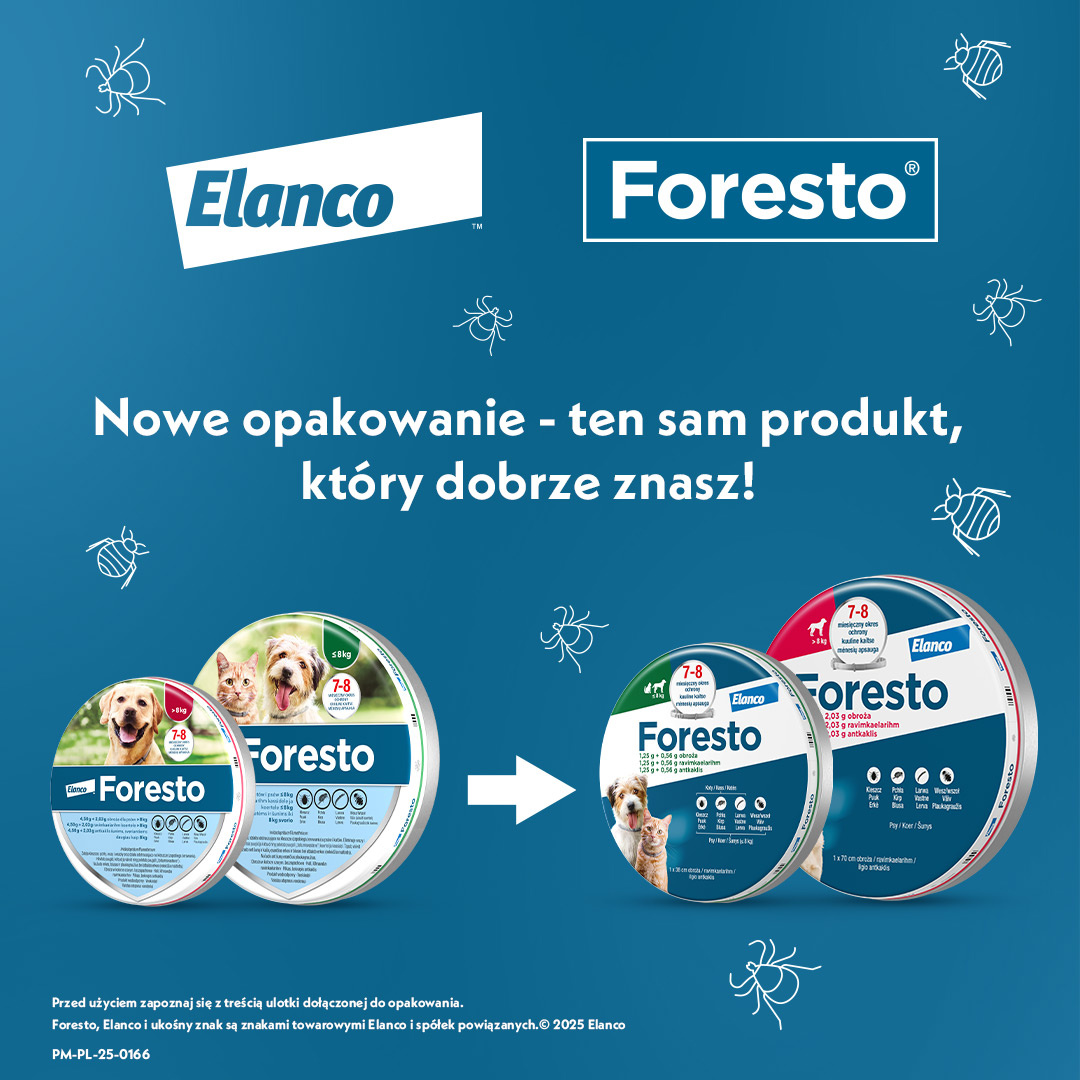 Bayer Foresto Obroża Dla Kotów I Psów 38cm