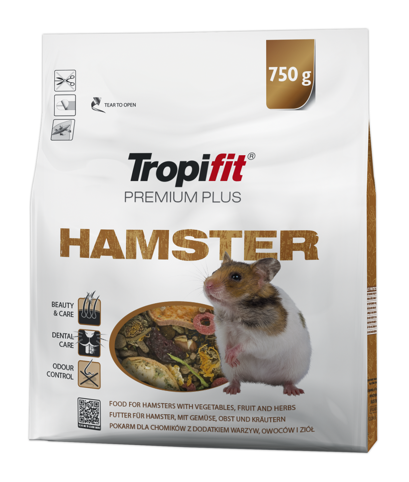 Tropifit Premium Plus Hamster 750g