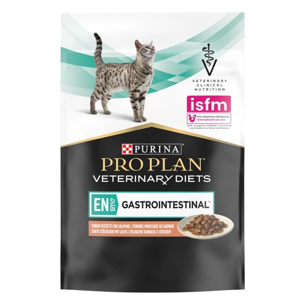 Purina Veterinary PVD EN Gastrointestinal Karma Dla Kota Z Łososiem 85g