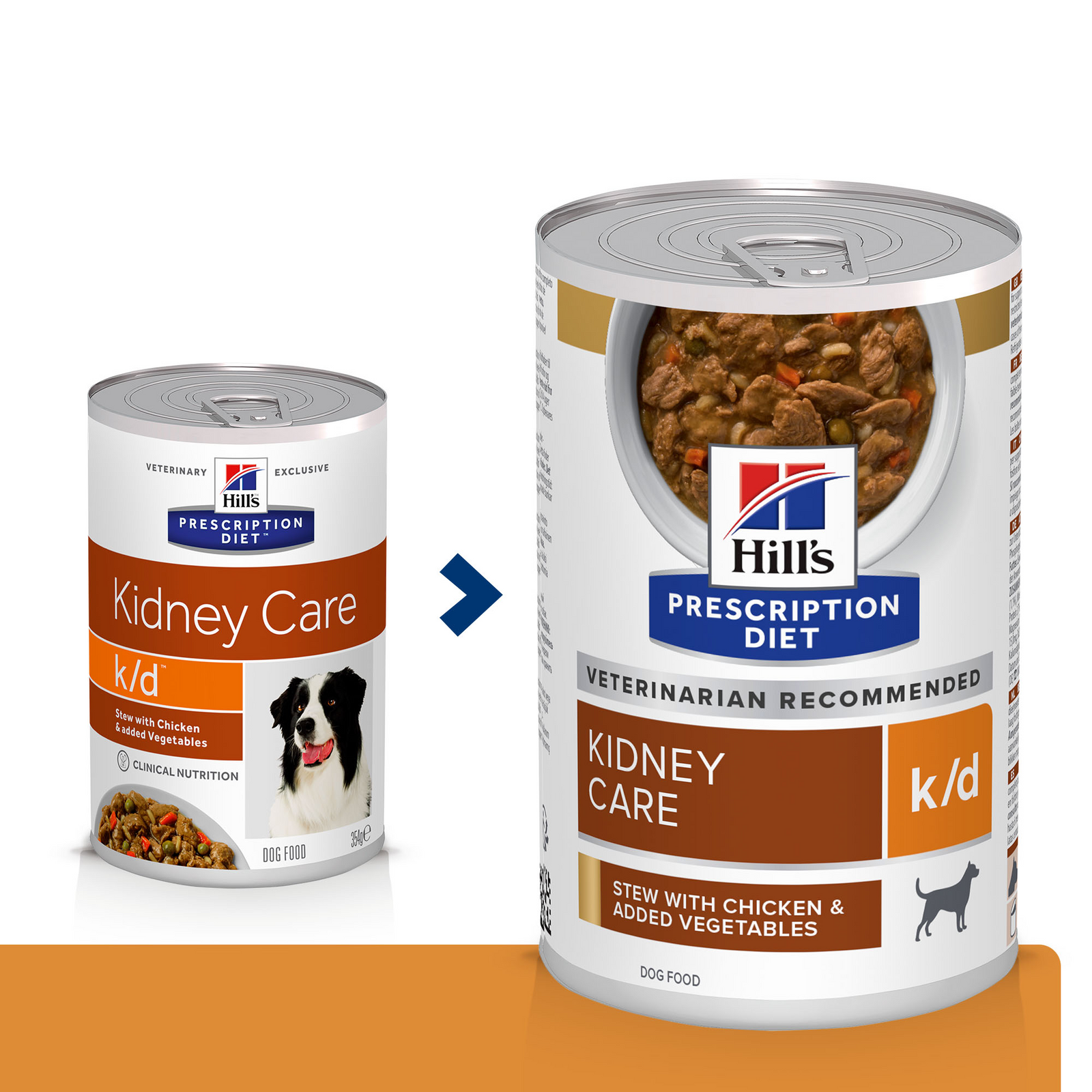 HILL’S Prescription Diet Canine k/d Chicken Stew 354 g – mokra karma dietetyczna dla psów