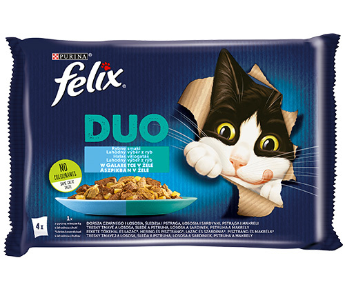 Felix Duo Rybne Smaki W Galaretce 4x85g